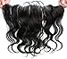 Ms Fenda Hair 100% Raw Remy Virgin Peruvian Human Hair Straight Body Wave style Free Part Bleached Knots 13
