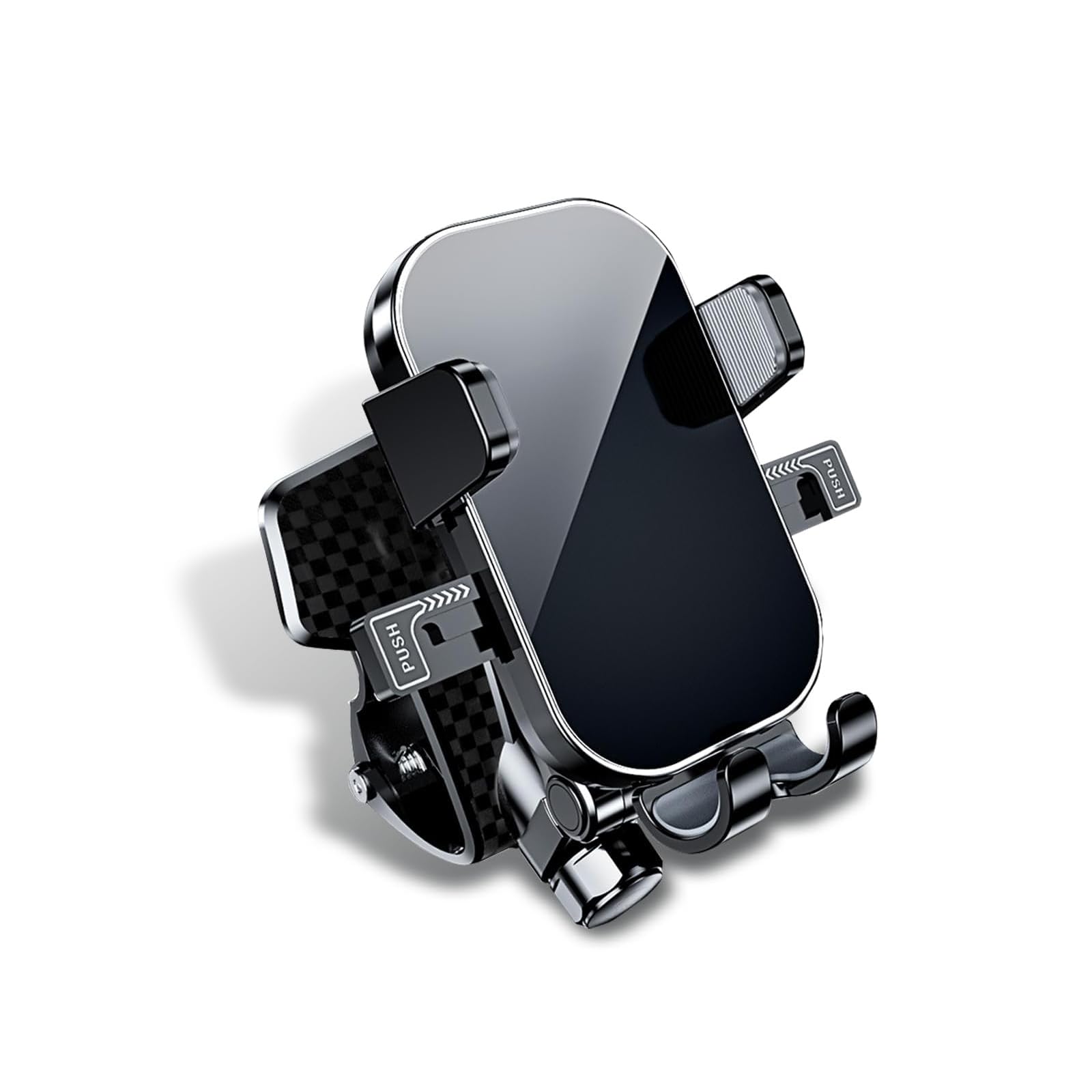 Photo 1 of SLIMI 1 PC Car Dashboard Cell Phone Holder, 360-Degree Rotation Phone Holder Mount, Anti-Slip Clip-on Instrument Panel Navigation Fixing Bracket, Universal Dashboard Accessories (Black)