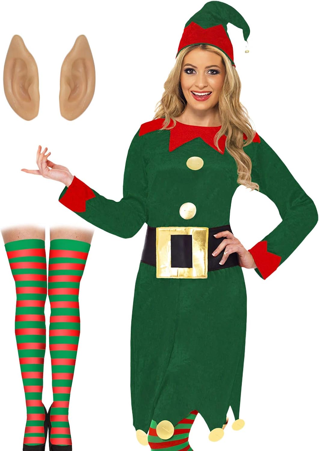 ladies elf costume