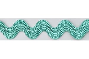 Trimplace Aqua 1/2" Middy RIC Rac - 24 Yards