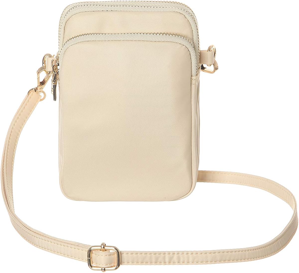 small tan purse