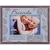 Malden International Designs 4332-46 Friends Double Layer Wood Picture Frame, 4x6, Brown