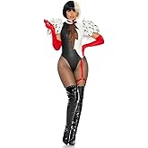 Forplay womens 3pc. Movie Villain Character Costume