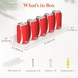 Lifewit Floating Shelves 4 Pack Clear Acrylic 38.1cm Wall Display 15x4 in view 3