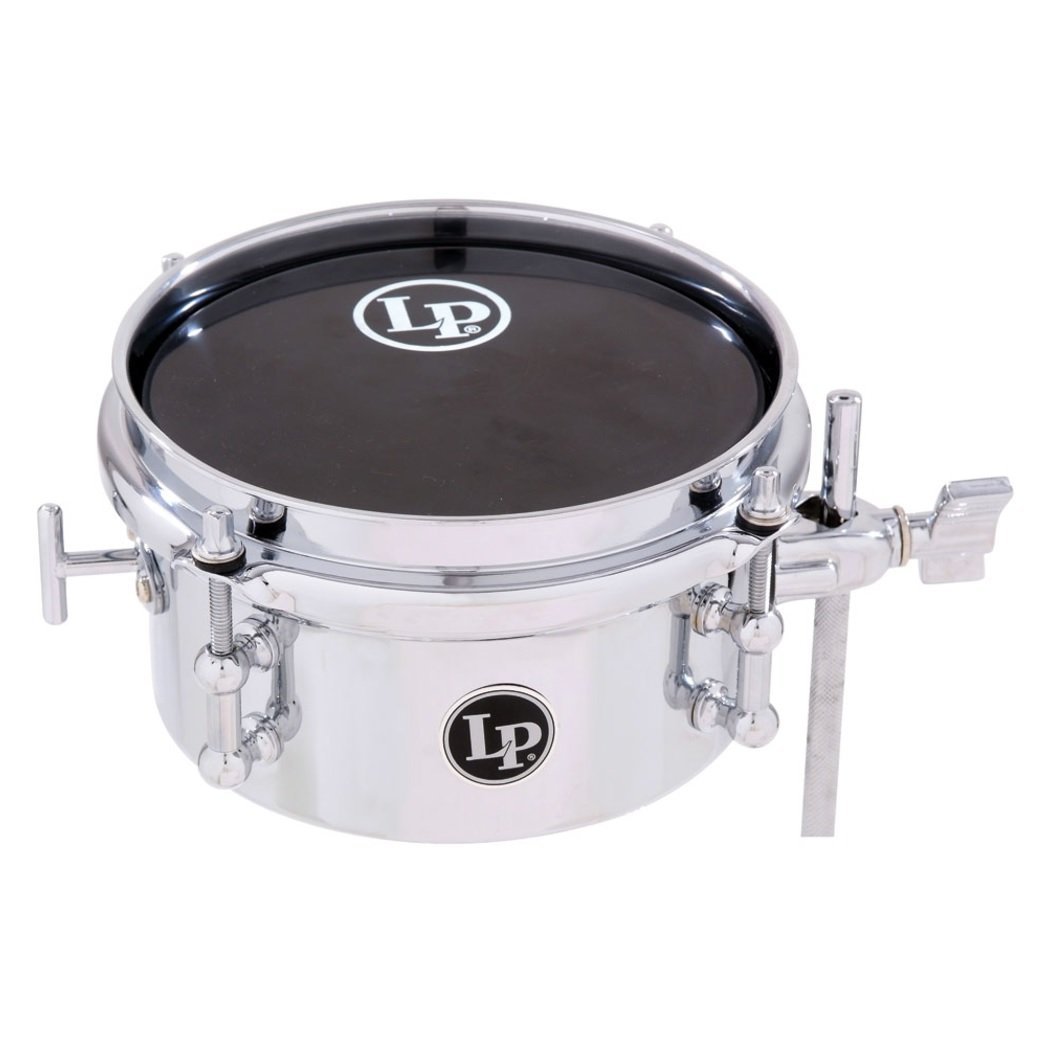 Latin Percussion LP846-SN 6-Inch Micro Snare Drum,Black
