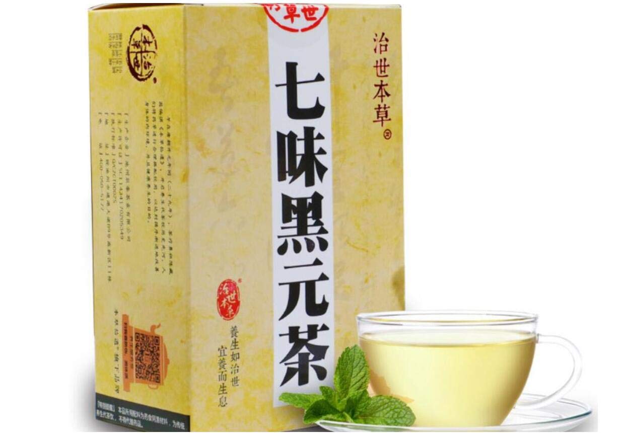 Amazon Com 7 Flavor Heiyuan Herbal Tea Health Black Hair