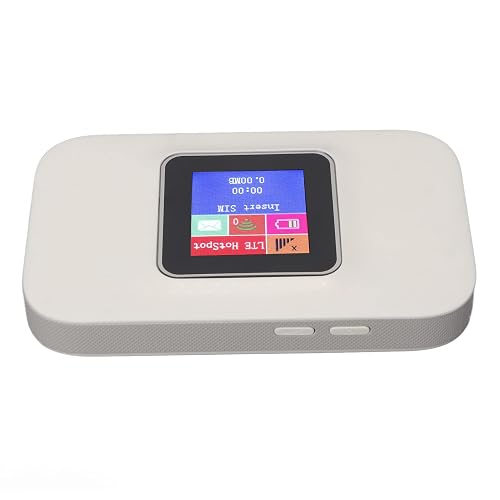 Pocket 5G 300Mbps Router, Mobile Router with SIM Card Slot, Mini Smart ...