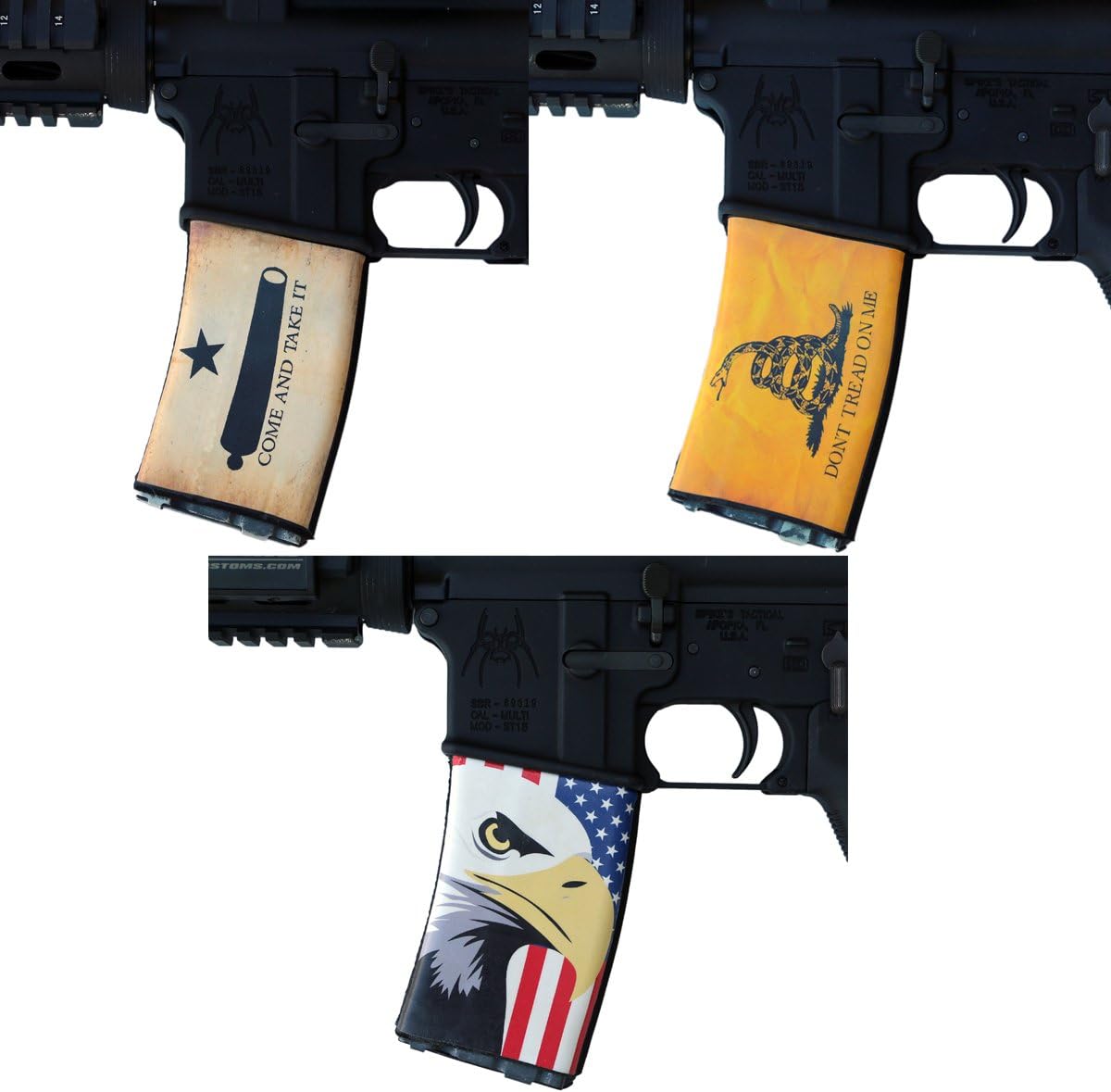 AR Socs / Patriot Pack 1 - Mag Socs / Mag Wraps (Polymer Magazines- PMAG)