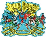 Superman & Friends DC Comics Movie Iron On Patch - Group Super Friends Applique