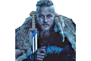 MASTER DAMASCUS MAKER 40 Inch Viking Sword of Ragnar Lothbrok - Viking Sword of Kings Ragnar Sword - Viking Sword Real Functional Sword - Real Viking Sword Viking Sword Real Weapon, Handmade Valentine Gifts Tools