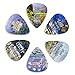 Christian Guitar Picks for Gospel Music - In Christ Alone (12-Pack) - Medium Celluloid - Best Inspirational Music Gifts for Church Worship Team, Pastor, Youth Group, Dad, Mom, Boys, Girls