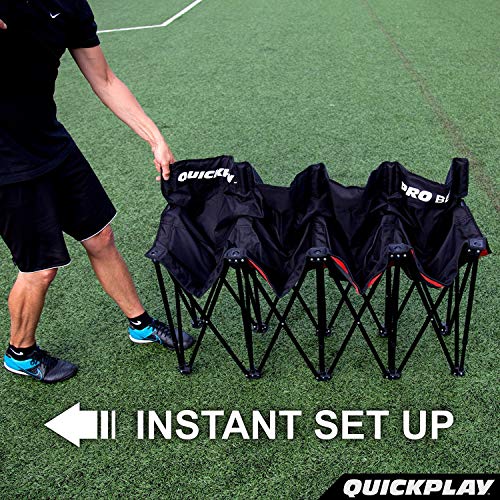 image for QuickPlay PRO Folding Bench - 9 Seats - New 2019 Model - Build to Last