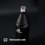 Stanley All Day Slim 0.6L Water Bottle Stainless Steel Black view 6