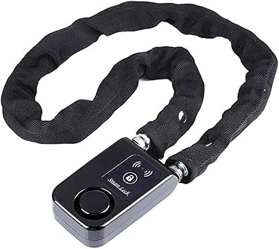 bike chain with alarm