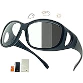 XII WANG YE Ballistic Eye Protection for Men and Women - Shooting Accessories fit over Work with Prescription Glasses