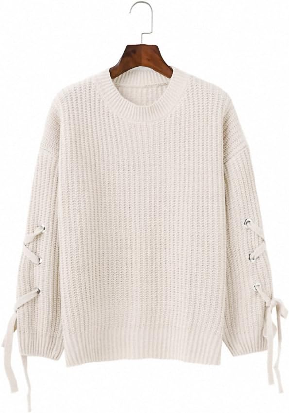 Women Sweaters And Pullovers Autumn Pull Femme Hiver Jumper Christmas Sweater Knitted Oversized Winter Clothes white One Size