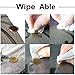 LEEVAN Heavy Weight Vinyl Rectangle Table Cover Wipe Clean PVC Tablecloth Oil-proof/Waterproof Stain-resistant- 54 x 54 Inch (Stylish Plaid)