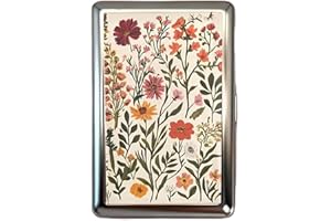 Vintage Card Holder, Vintage-Style Versatile Card & Cash Case, Metal Cases, Vintage Metal Card Holder/Wallets (C)