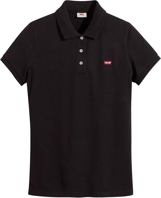Women's Housemark Polo Shirt Donna, Caviar, S