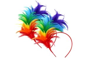 SunnyPro Feather Fascinator Headbands 1920's Women's 20s 50s Hat Tea Party Cocktail Wedding Headpiece for Women