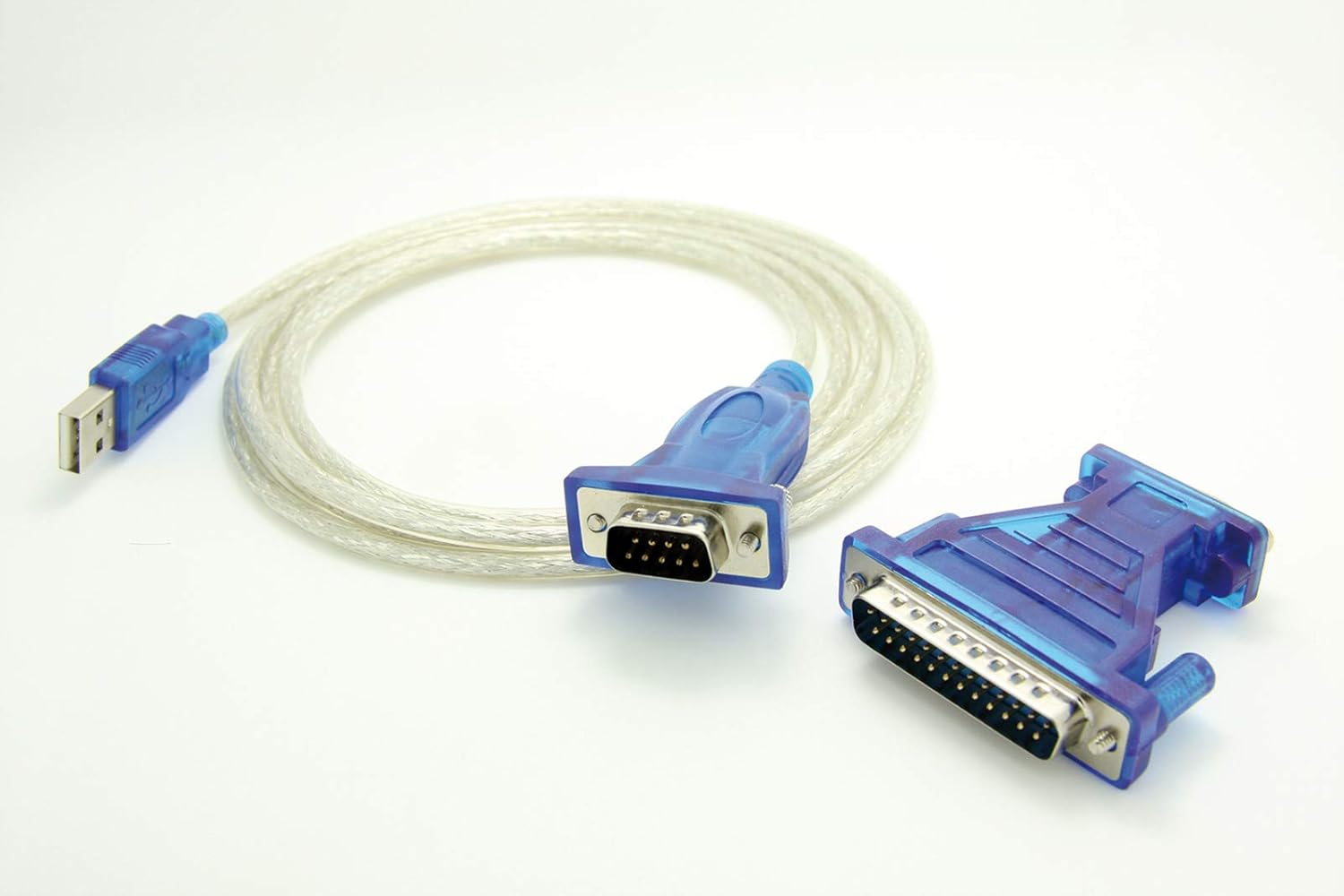 Value 1.8 m USB to Serial Converter Cable, transparent - Image 3