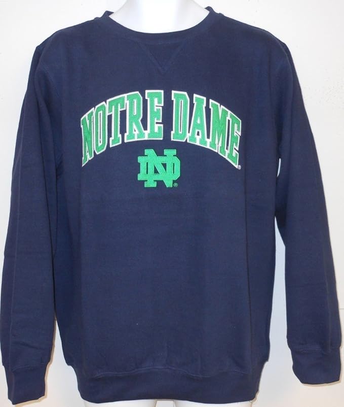 Elite Fan Shop Notre Dame Fighting Irish Crew Neck