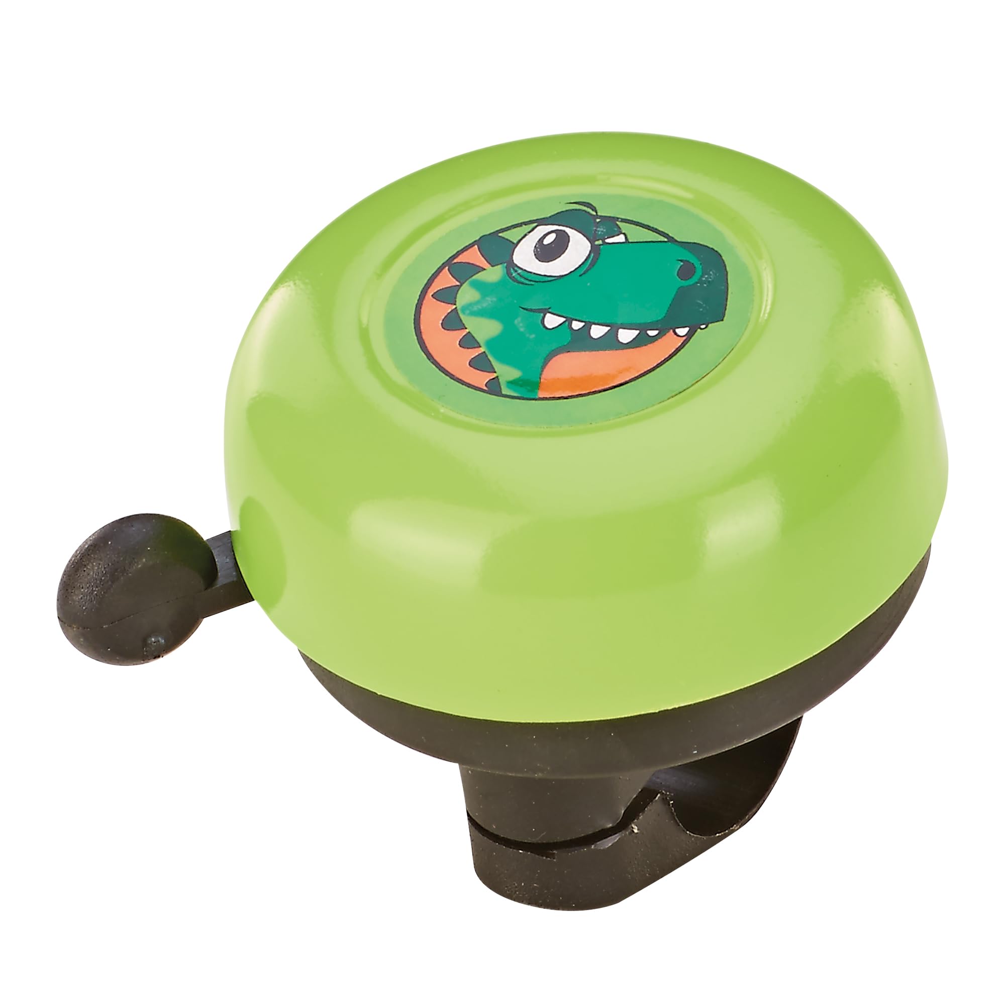 Prophete Unisex Youth Bicycle Bell Green with Dinosaur Motif One Size