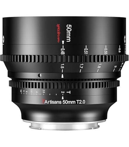 Amazon.com : 7artisans 35mm T2.0 Large Aperture Cine Lens