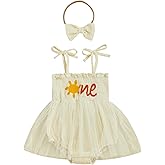 1St Birthday Outfit Girl First Trip Around The Sun Romper Tulle Tutu Dress One Year Old Baby Girls Birthday Outfits