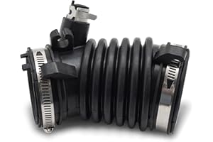 X4XZ Air Cleaner Intake Hose Tube with Clamps for 2012-2015 Honda Civic 1.8L 2013-2015 Acura Ilx 2.0L (OEM# 17225-R1A-A01)