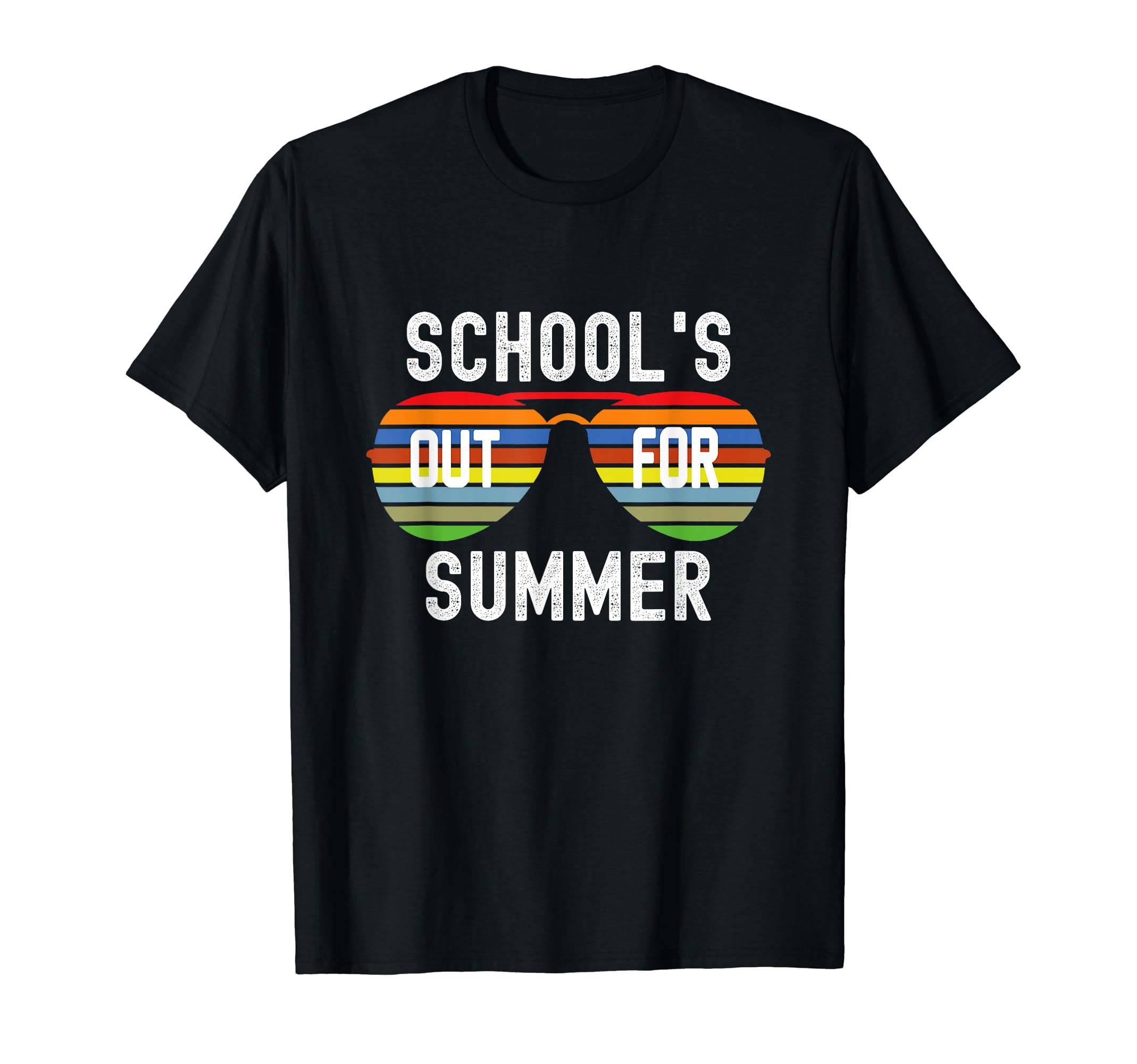 Retro Last Day Of School Schools Out For Summer Teacher Gift T-Shirt