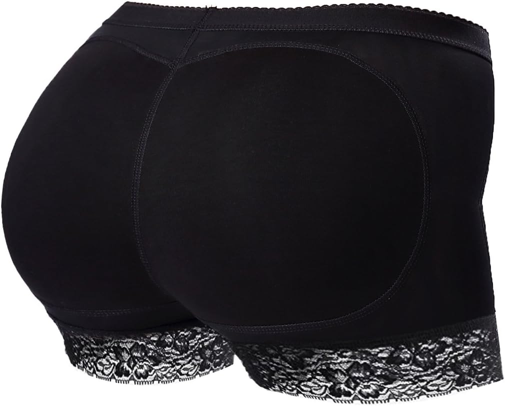 Vinpak Seamless Butt Lifter Padded Panties Lace Underwear - Enhancing Body Shaper for Women