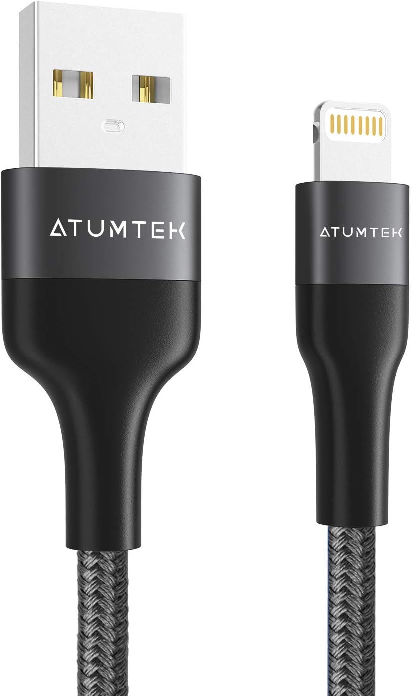 ATUMTEK iPhone Charger Cable [Apple MFi Certified] 1M/3.3ft