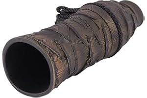 Flextone Hunting Loud True-to-Life Realistic Gobbles Sounds Easy-to-Use Double-Reed Flexible Magnum Thunder Gobble Locator Hybrid Turkey Game Call (Gen 2) Brown 2 x 2 x 2