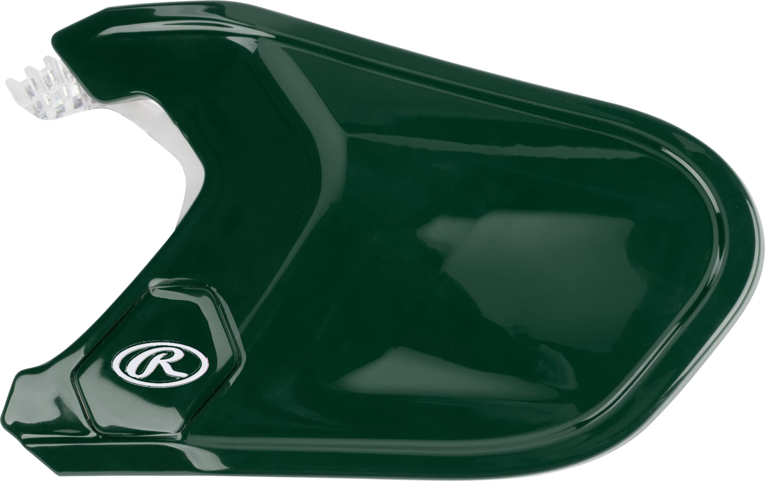 Photo 1 of Rawlings | MACH Adjust Face Guard | Adjustable Extension Piece | Dark Green | Right-Handed Batter