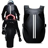 WEPLAN Motorcycle Backpack,Water Resistant Helmet Backpack for Men,Motorcycle Accessories,Travel Backpack