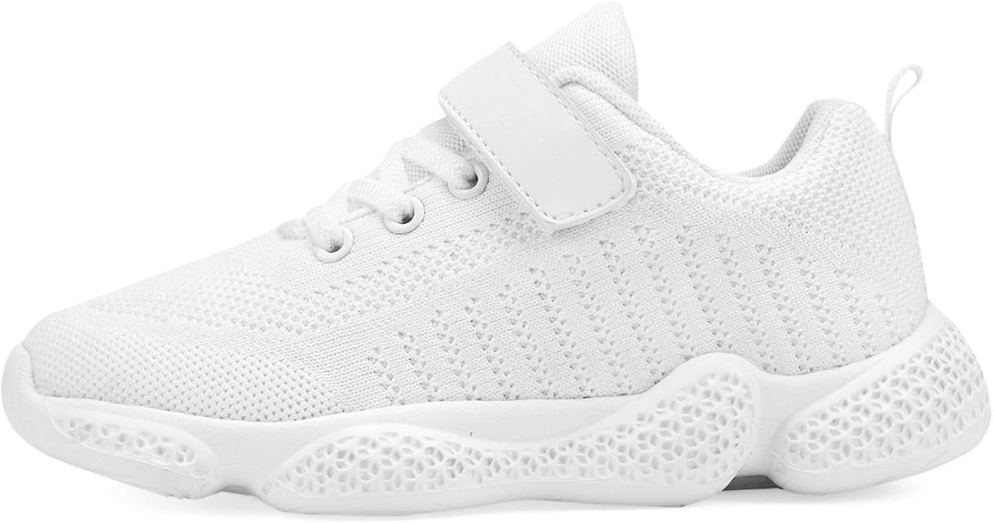  | Santiro Kids Shoes for Boys Girls Breathable Knit Athletic Running Sneakers | Sneakers