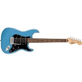 Squire Sonic Stratocaster Electric Guitar, California Blue, Laurel Fingerboard, Black Pickguard