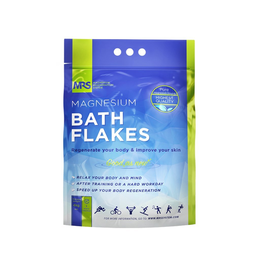 Finest Magnesium Bath Flakes, Bath Salts, Epsom Salt, Body