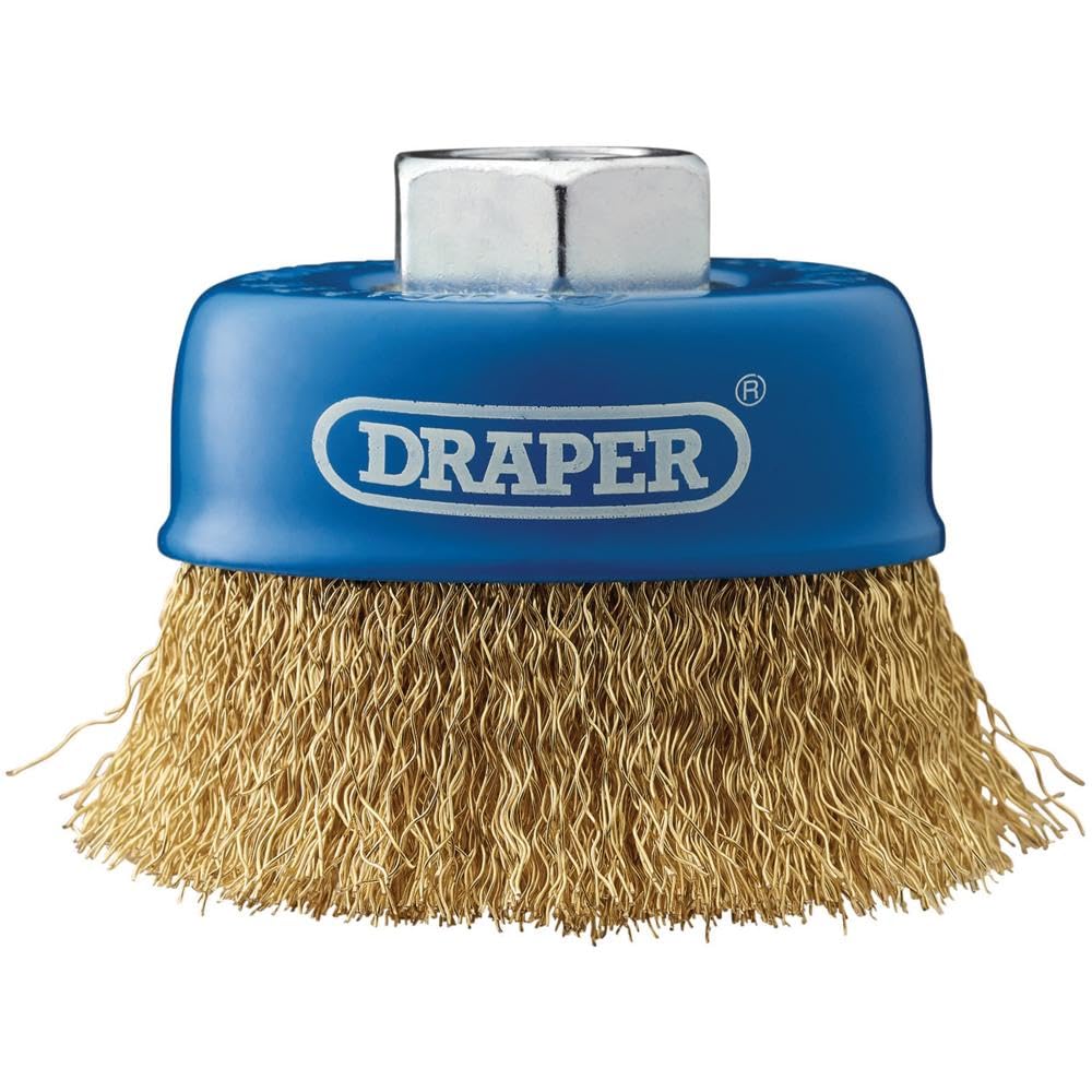 Draper 41444 80 mm x M14 Crimped Wire Cup Brush
