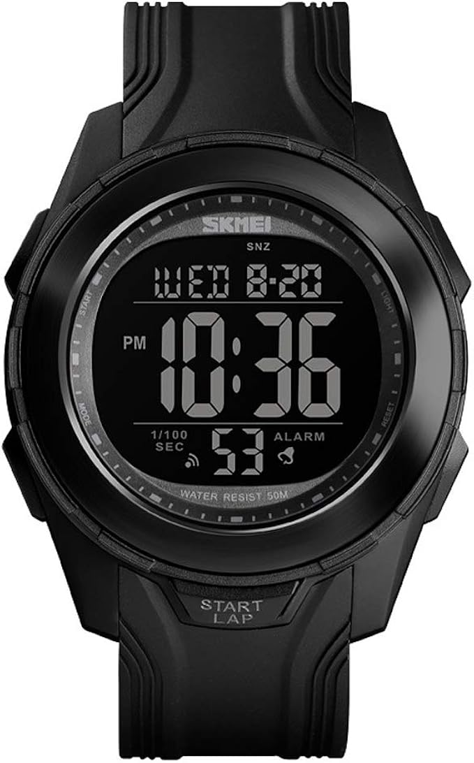 Amazon Co Jp 屋外スポーツ時計 多機能電子時計 男性用防水電子多機能時計 Blackblack 服 ファッション小物