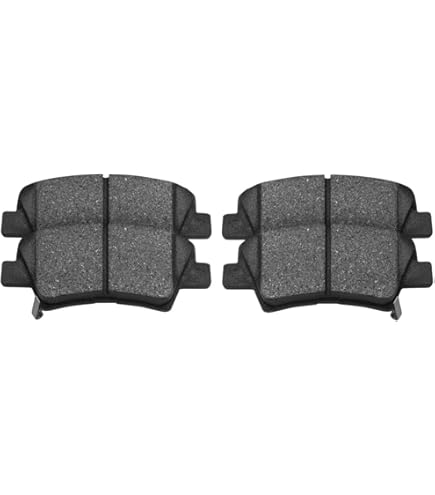 Ceramic Front & Rear Brake Pad Set With Clips - Fits 2010 Elantra, 2008-10 Sonata, 2010-13 Kia Soul (D924, D1313)
