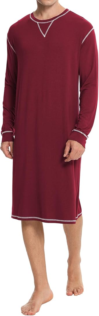 mens sleep shirts amazon