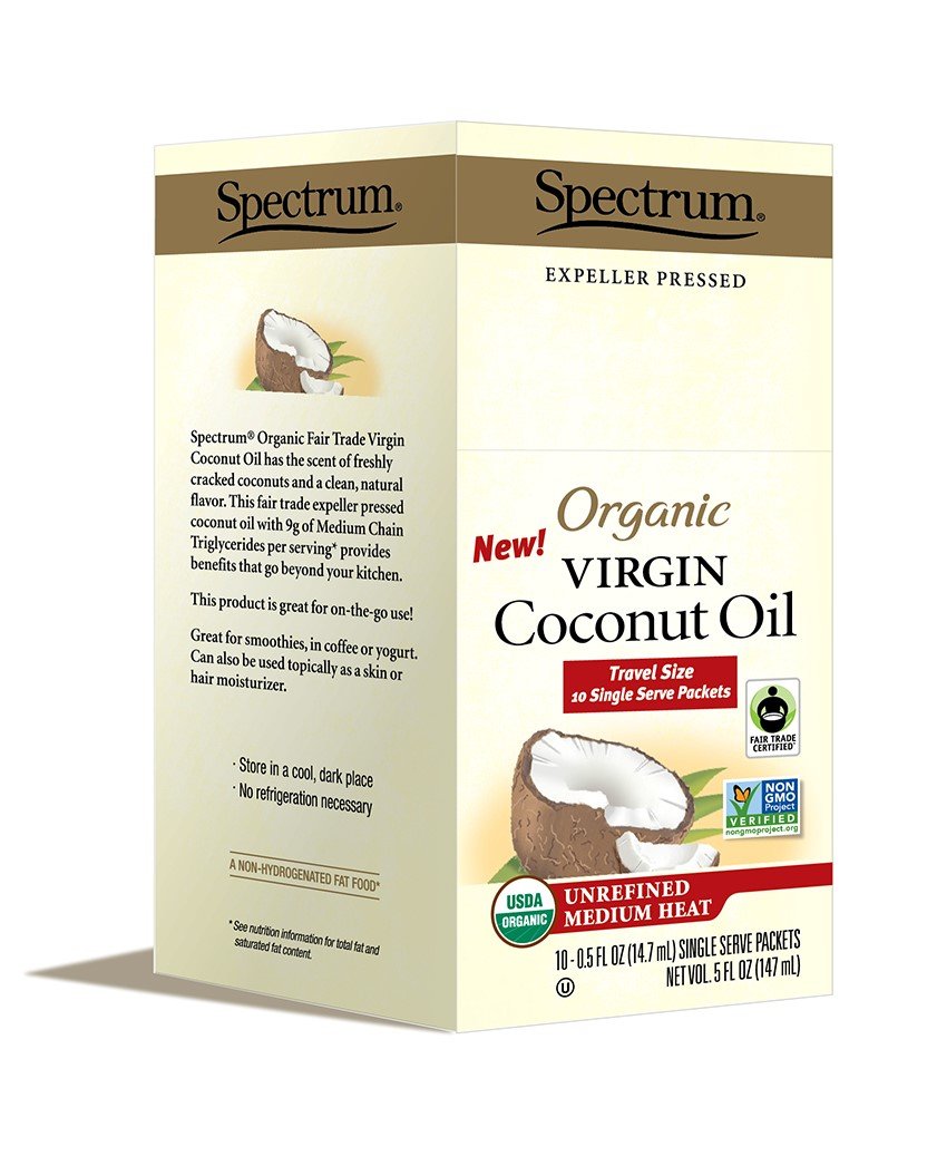 Kelapo Extra Virgin Coconut Oil, 10Count Pouches