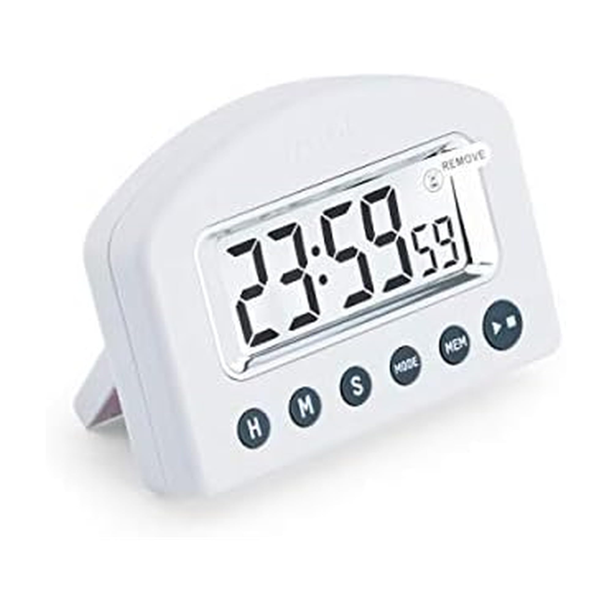 Taylor Precision Products Digital Timer with Memory, White, No Size