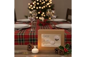 CW Studio 12 Pack 3 Inch White Unscented Floating Candles – Long 9 Hour Burn, Smokeless – Premium Paraffin Wax – Perfect for Weddings, Parties, Spa, Centerpieces, Special Occasions & Home Décor