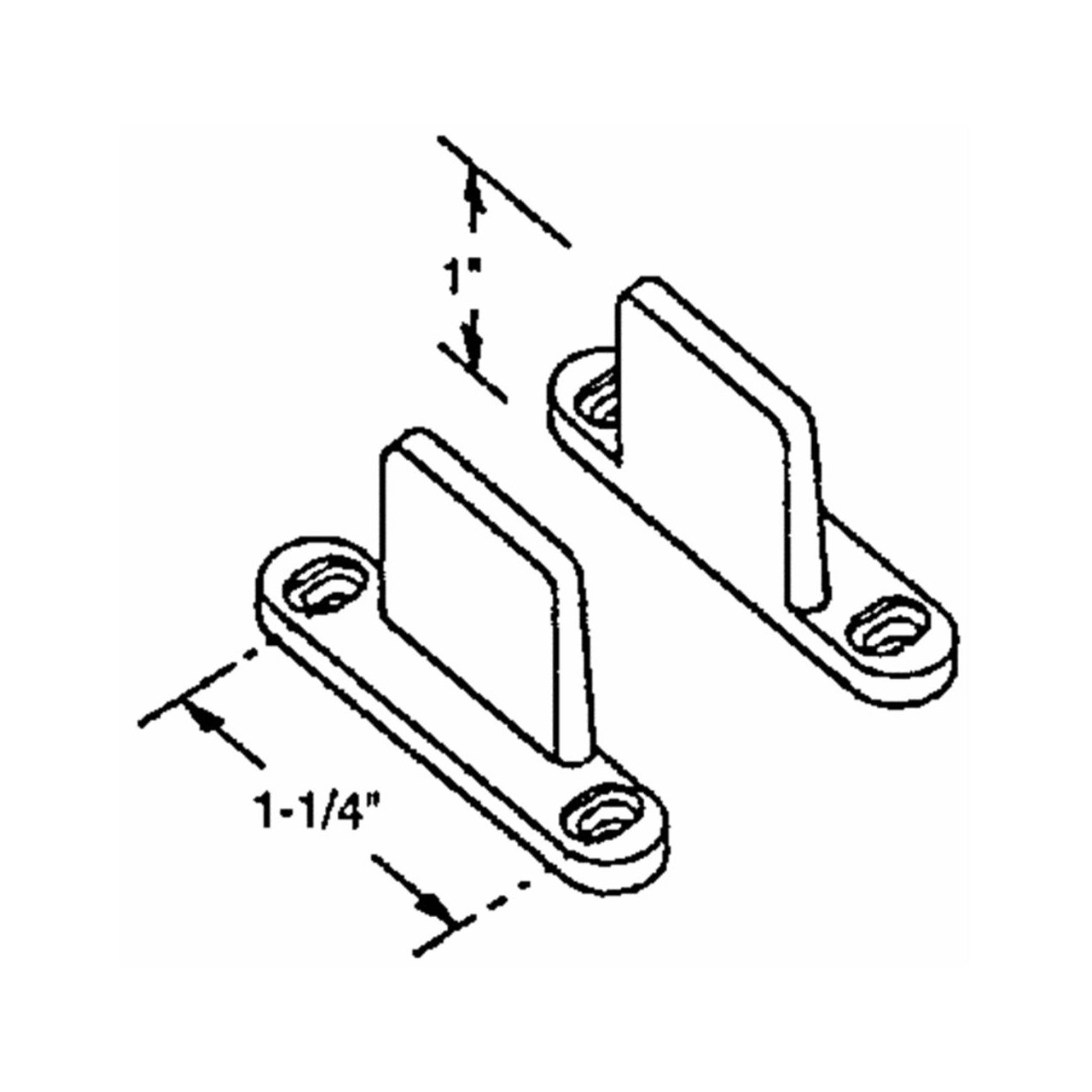 Prime Line Prod. Pocket Door Floor Guide by PrimeLine Amazon.co.uk