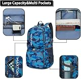 MAXTOP 40L Ultra Lightweight Packable Backpack for Outdoor Hiking Camp Travel view 3