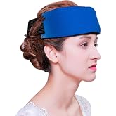 Headache Ice Pack Wrap with Strap, Reusable Gel Ice Pack for Injuries, Hot Cold Pack for Head Neck Knee Arms, 2 Flexible Gel Pack for Headache Relief, Migraine, Fever, Joint Pain, Muscle Soreness