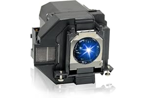 Poxtedsr EL PLP96 Replacement Projector Lamp Bulb Compatible with Epson Powerlite Home Cinema 2100 2150 1060 760HD EX5260 VS350 VS250 VS355 EB-S41 EH-TW650 TW5650 TW5600 EB-X05 EB-S05 EB-U05 EB-2042